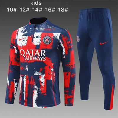 2024-2025 Psg Kids Training clothes