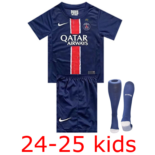 2024-2025 Psg Champio-ns of Europe Kids + Socks the best quality