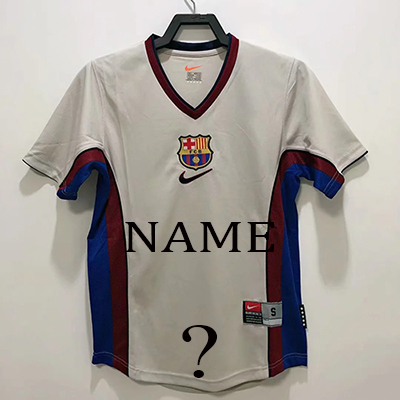 1998-1999 Barcelona Away jersey the best quality