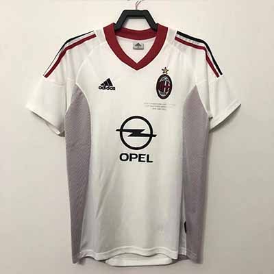2002-2003 AC Milan Away jersey the best quality