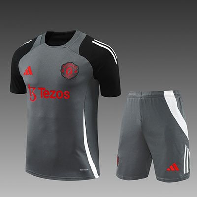 2024-2025 Manchester United adult Training clothes short sleeves shorts