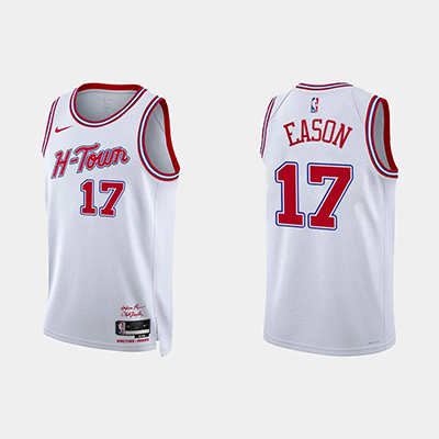 2024 Houston Rockets NBA basketball adult Hot press white