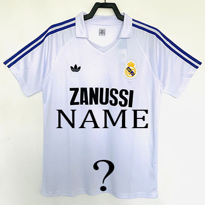 1984-1985 Real Madrid Home jersey the best quality