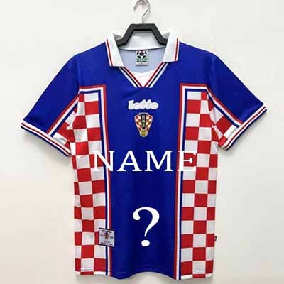 1998 Croatia Away jersey the best quality