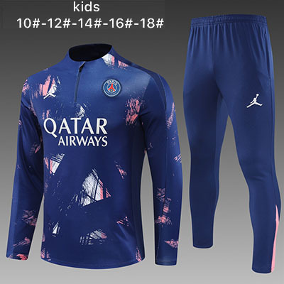 2024-2025 Psg Kids Training clothes