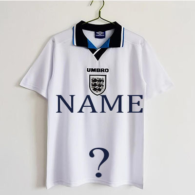 1996 England Home jersey Thailand the best quality