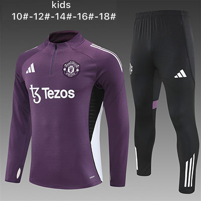 2025-2026 Manchester United Kids Training clothes