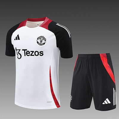 2024-2025 Manchester United adult Training clothes short sleeves shorts