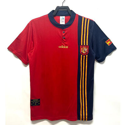 1996 Spain Home jersey Thailand the best quality