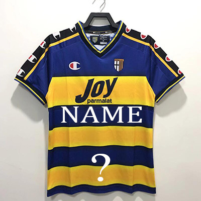 2001-2002 Parma Home jersey the best quality