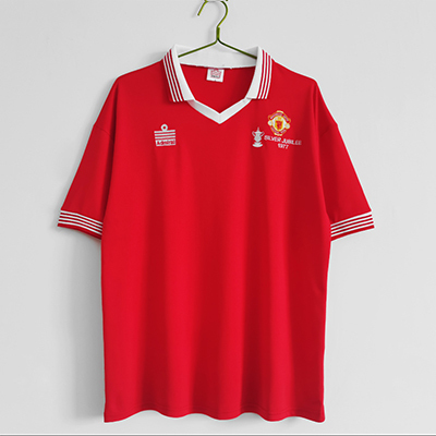 1977 Manchester United Home jersey Thailand the best quality