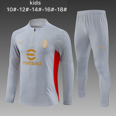 2024-2025 AC Milan Kids Training clothes