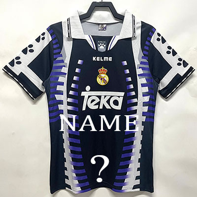 1997-1998 Real Madrid Third Kit jersey the best quality