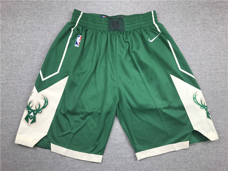 Milwaukee Bucks NBA Shorts basketball adult embroidery