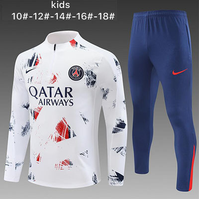2024-2025 Psg Kids Training clothes