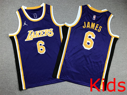 Los Angeles Lakers Kids NBA Embroidery basketball