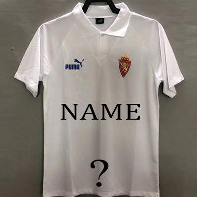 1995 Real Zaragoza Home jersey the best quality