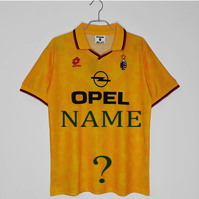 1995-1996 AC Milan Third Kit jersey the best quality