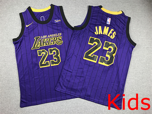 Los Angeles Lakers Kids NBA Embroidery basketball