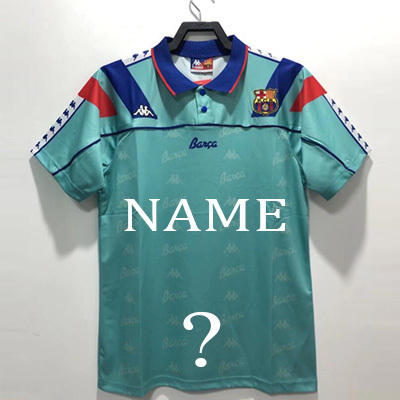 1992-1995 Barcelona Away jersey the best quality