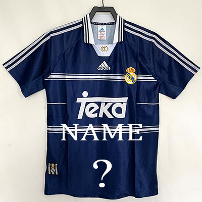 1998-1999 Real Madrid Away jersey the best quality