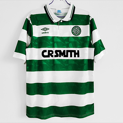 1989-1991 Celtic Home jersey Thailand the best quality