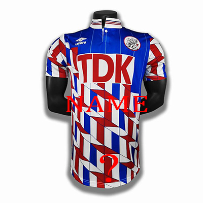 1989-1990 Ajax Away jersey Thailand the best quality