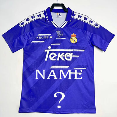 1994-1996 Real Madrid Away jersey the best quality