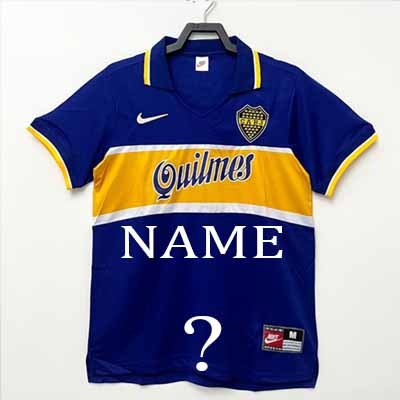 1996-1997 Boca Home jersey the best quality