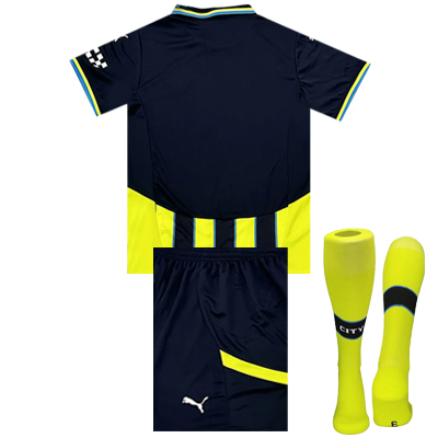 2024-2025 Manchester City Kids + Socks the best quality