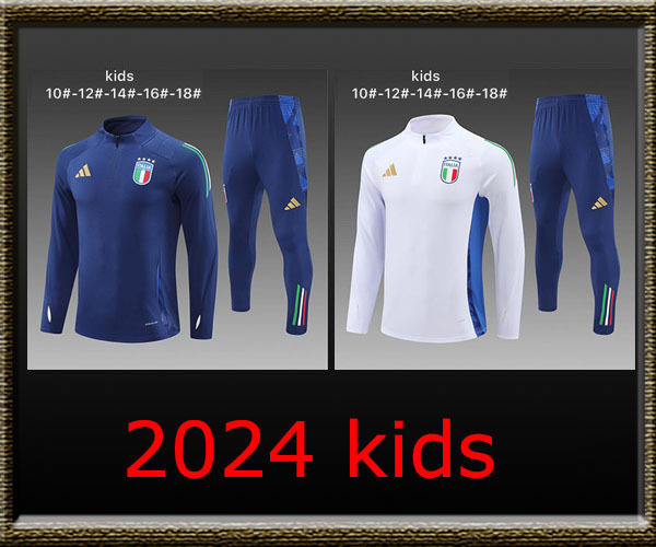 2024 Italy Kids Training clothes