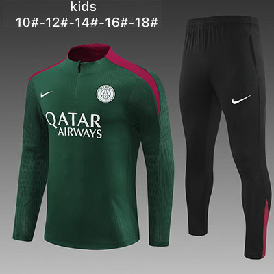 2024-2025 Psg Kids Training clothes