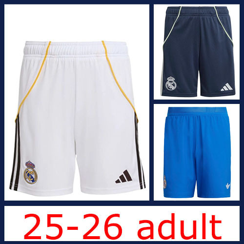 2025-2026 Real Madrid adult Shorts the best quality
