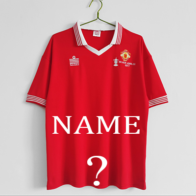 1977 Manchester United Home jersey Thailand the best quality