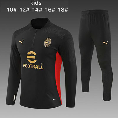2024-2025 AC Milan Kids Training clothes