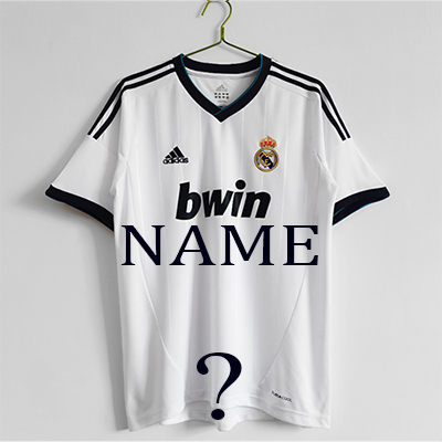 2012-2013 Real Madrid Home jersey Thailand the best quality