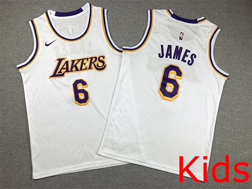 Los Angeles Lakers Kids NBA Embroidery basketball