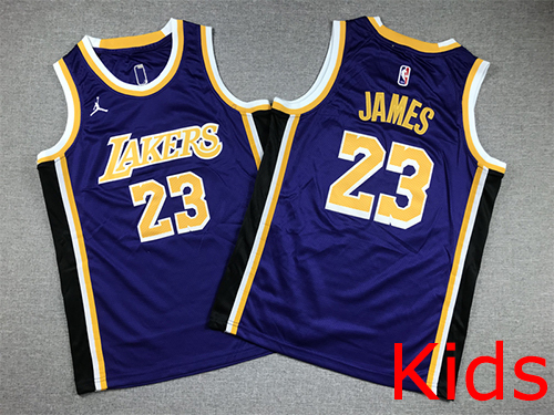 Los Angeles Lakers Kids NBA Embroidery basketball