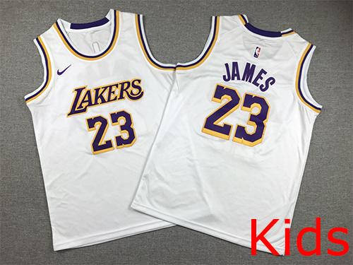 Los Angeles Lakers Kids NBA Embroidery basketball