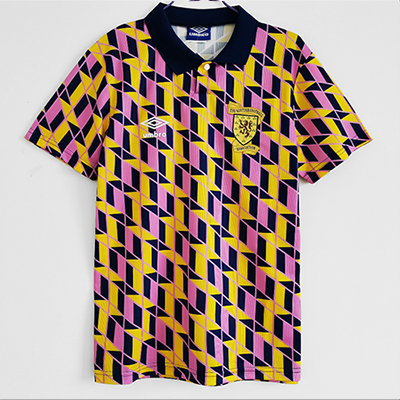 1988-1989 Scotland Third Kit jersey Thailand the best quality