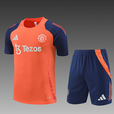 2024-2025 Manchester United adult Training clothes short sleeves shorts