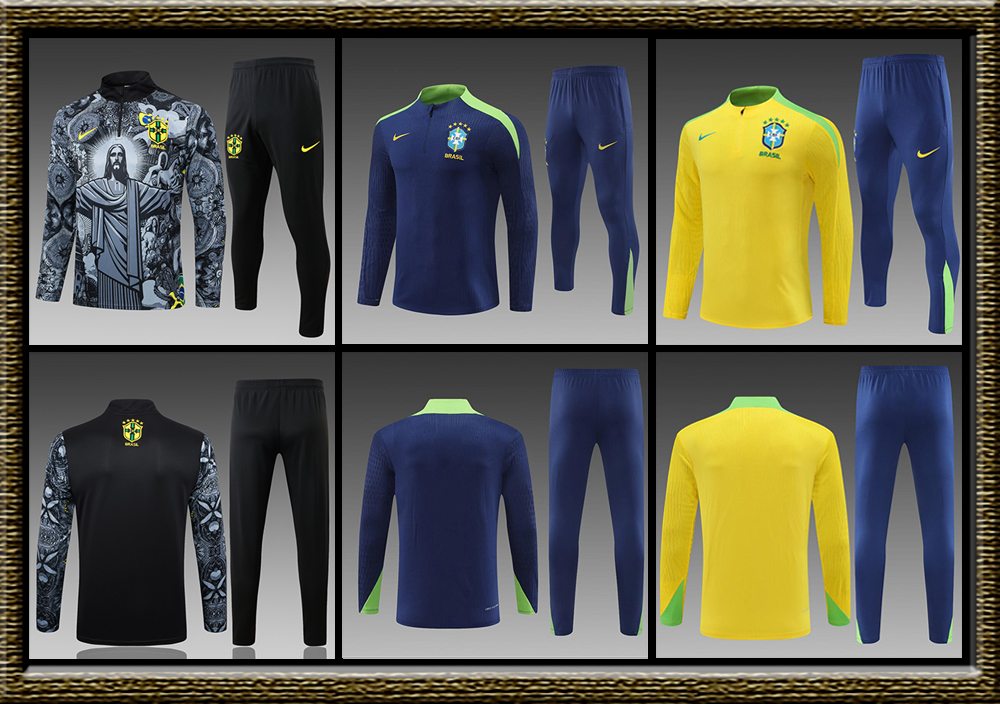 2024 Brazil adult Training clothes