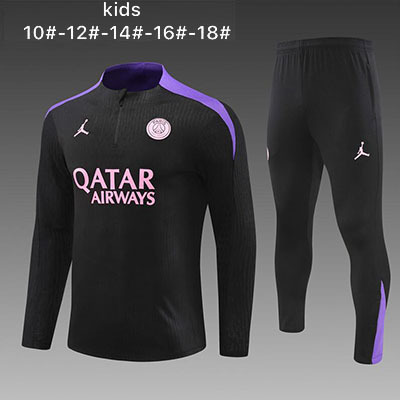 2024-2025 Psg Kids Training clothes