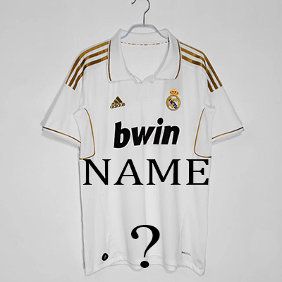 2011-2012 Real Madrid Home jersey Thailand the best quality