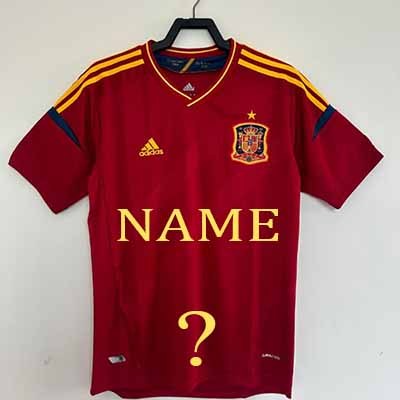 2012 Spain Home jersey the best quality