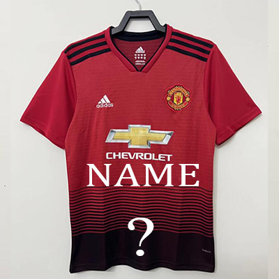 2018-2019 Manchester United Home jersey the best quality
