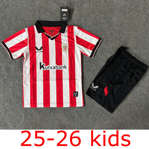 2025-2026 Athletic Bilbao Kids the best quality