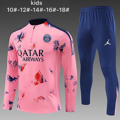 2024-2025 Psg Kids Training clothes