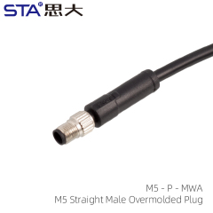 Straight Male Plug