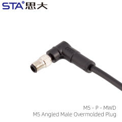 Angled Male Plug